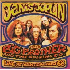 JANIS JOPLIN WITH BIG BROTHER AND THE HOLDING COMPANY  Live At Winterland '68 (Columbia – COL 485150 2) EU live 1968 CD 1998 released